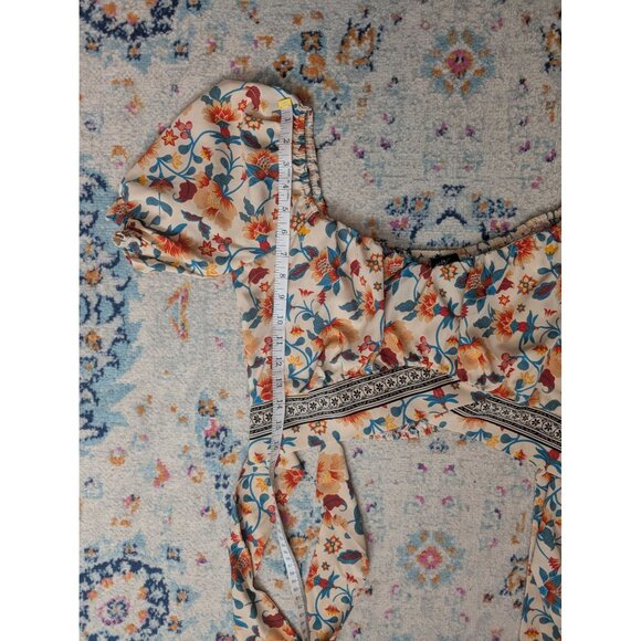 Milk & Honey Floral‎ Print Crop Top -XL - Picture 7 of 9